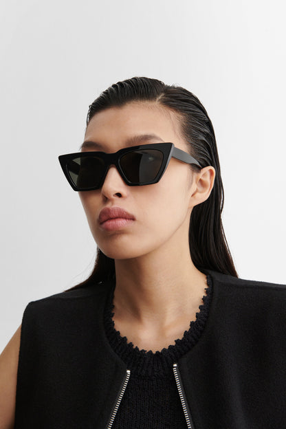 Modan Sunglasses Black - Rachel Comey