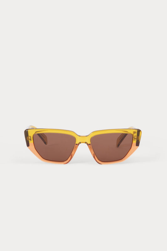 Keet Sunglasses Yellow Orange - Rachel Comey