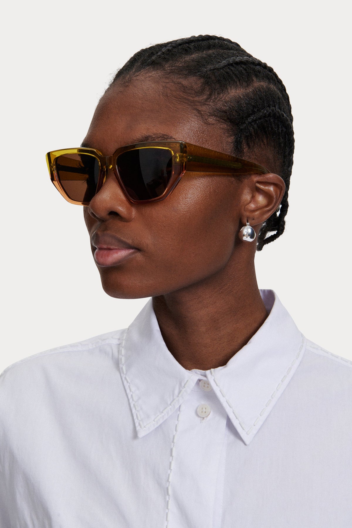 Keet Sunglasses Yellow Orange - Rachel Comey