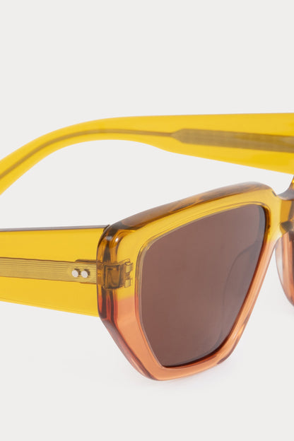 Keet Sunglasses Yellow Orange - Rachel Comey