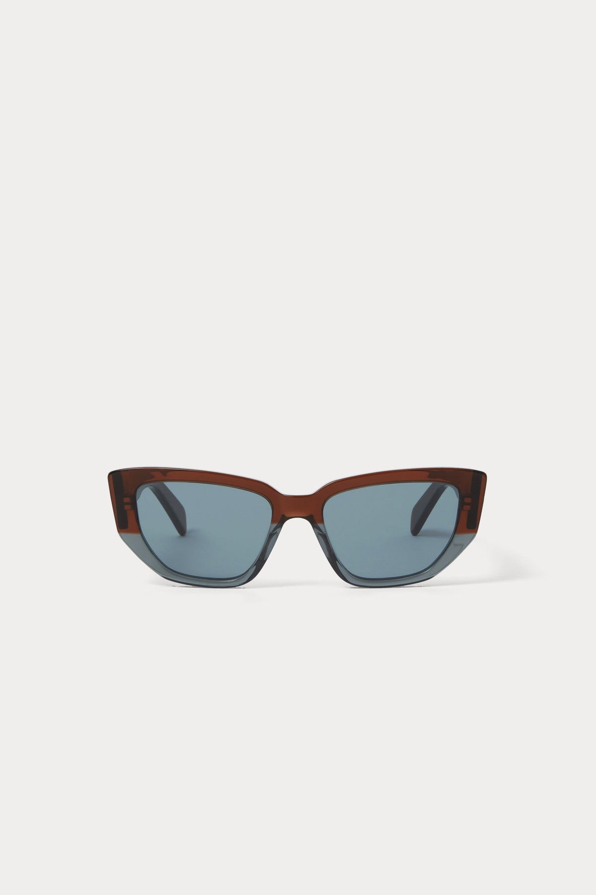 Keet Sunglasses Blue Brown - Rachel Comey