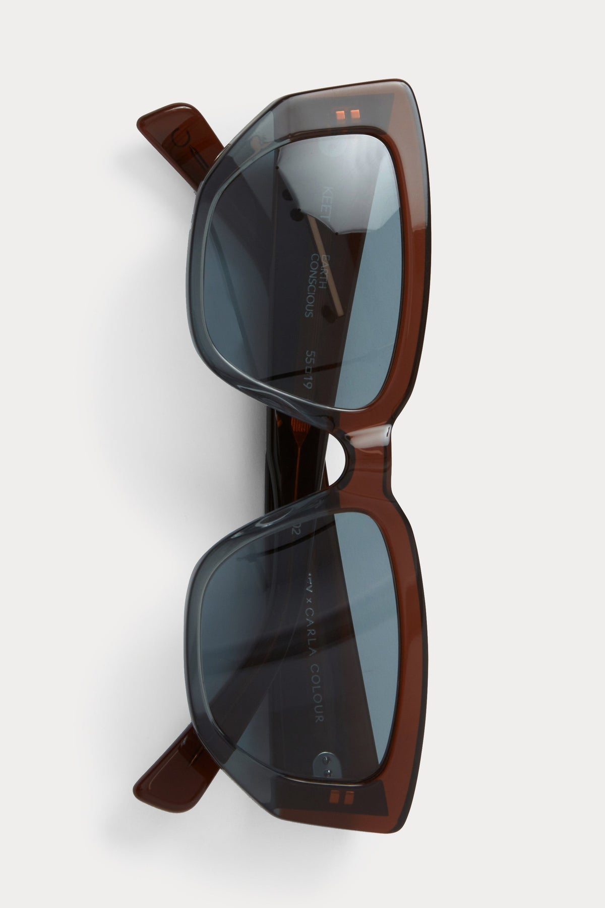 Keet Sunglasses Blue Brown - Rachel Comey