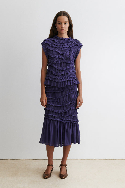 Mali Top Dusty Purple - Rachel Comey