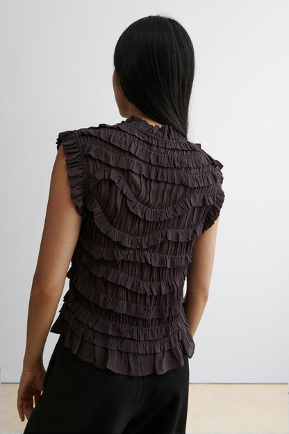 Mali Top Dusty Purple - Rachel Comey