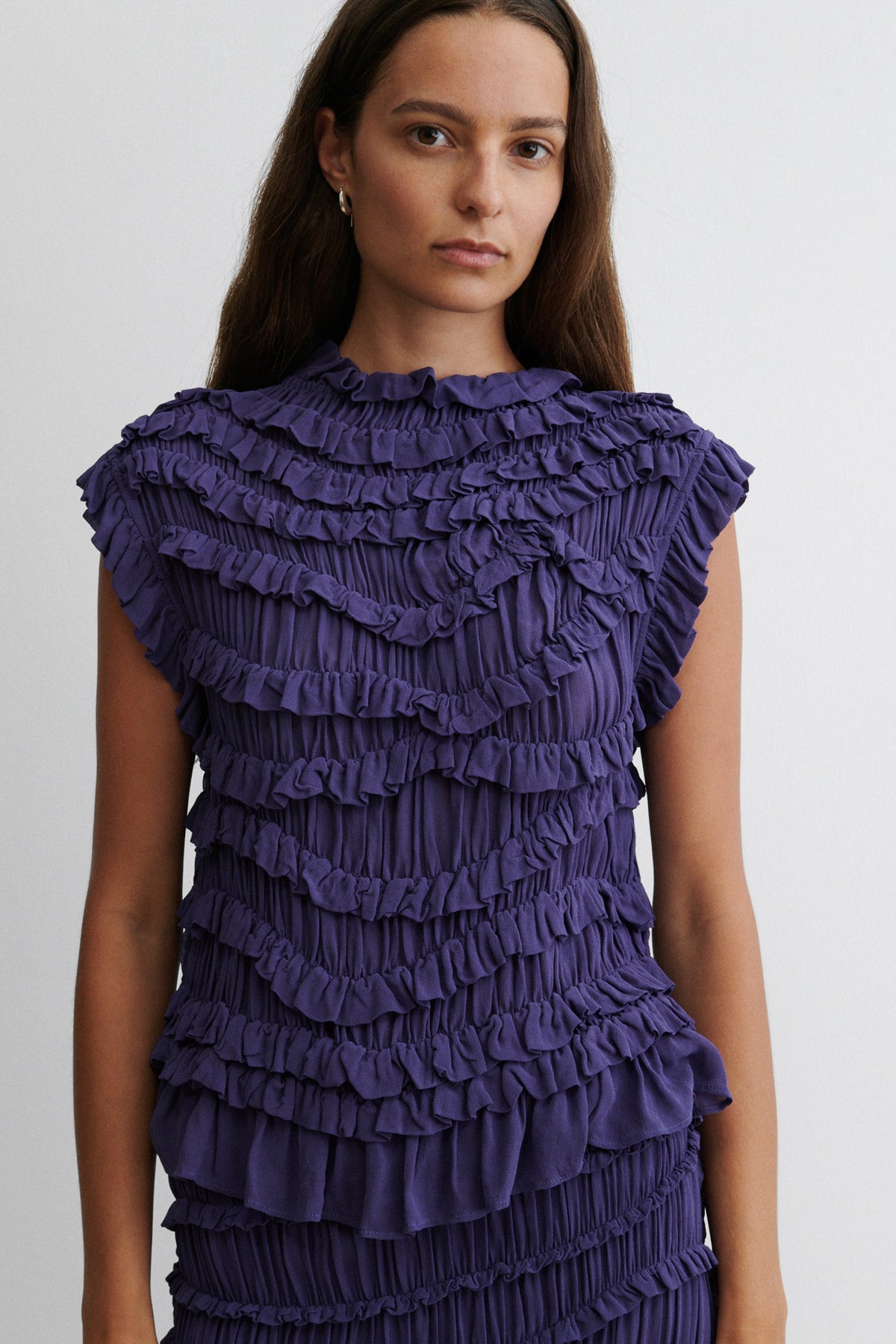 Mali Top Dusty Purple - Rachel Comey