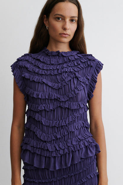 Mali Top Dusty Purple - Rachel Comey