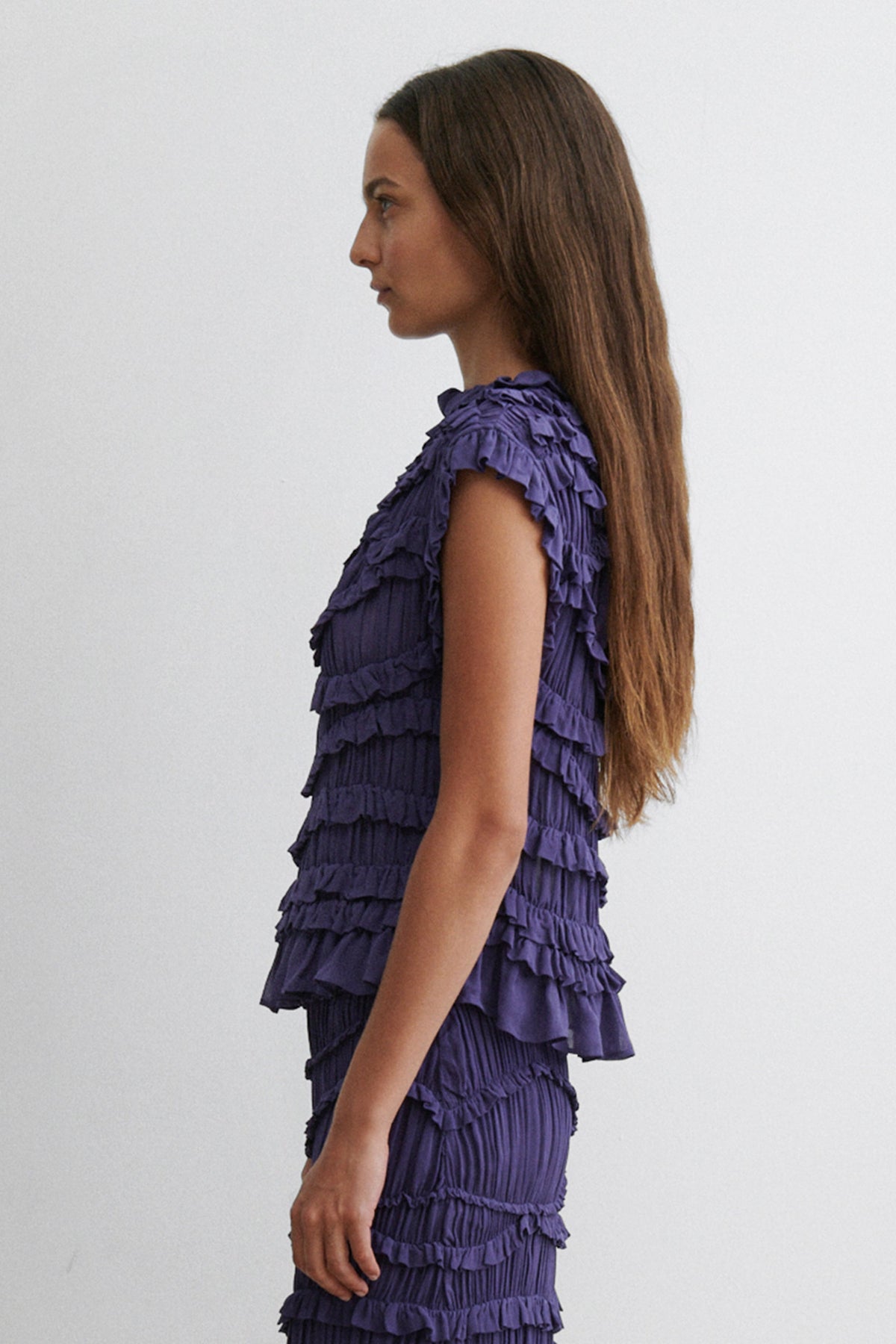 Mali Top Dusty Purple - Rachel Comey