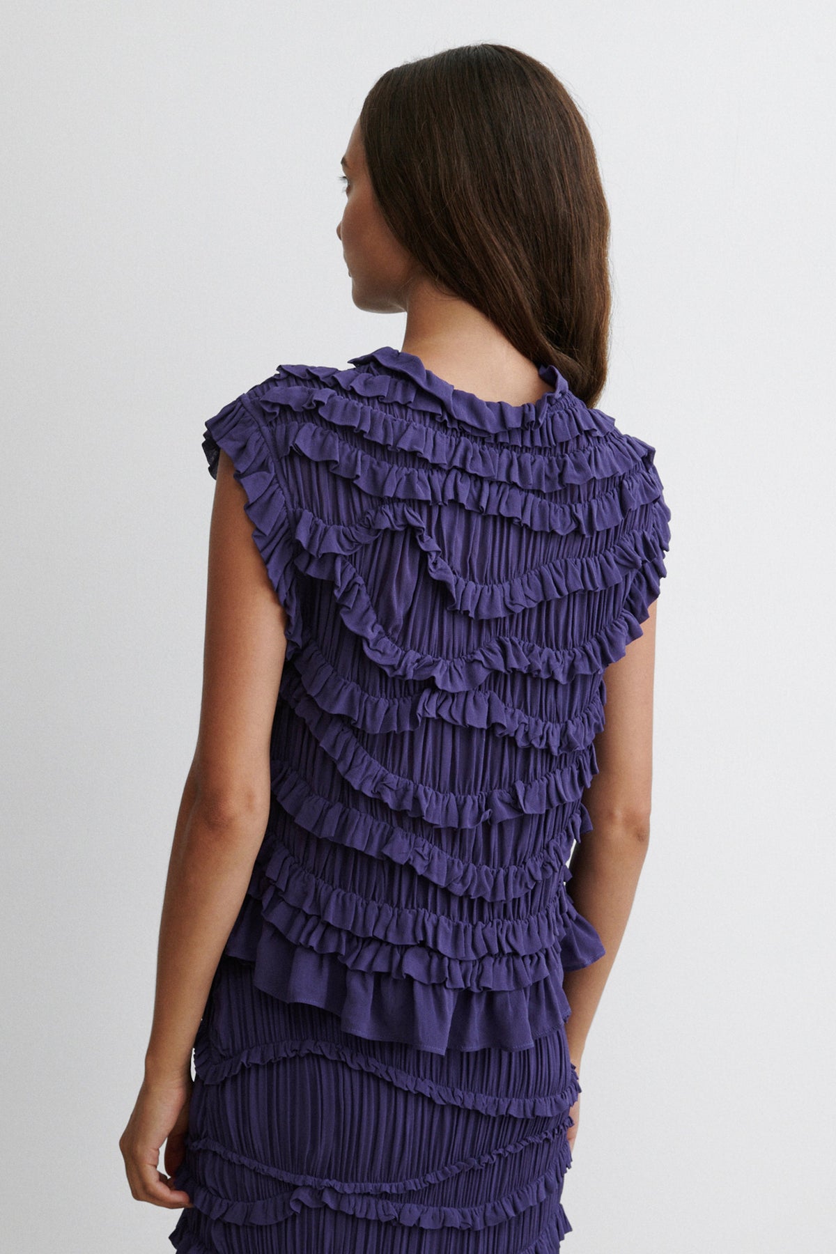 Mali Top Dusty Purple - Rachel Comey