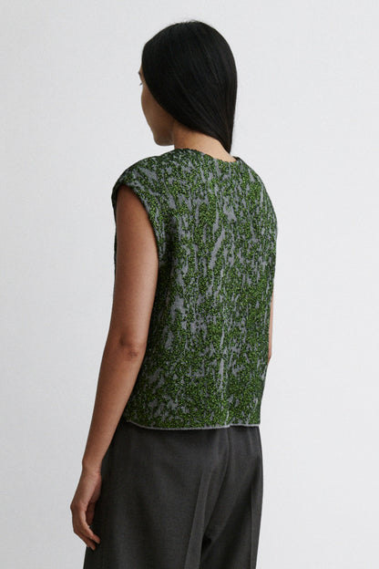 Brocca Vest Melon-Bronze - Rachel Comey