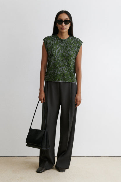 Brocca Vest Melon-Bronze - Rachel Comey