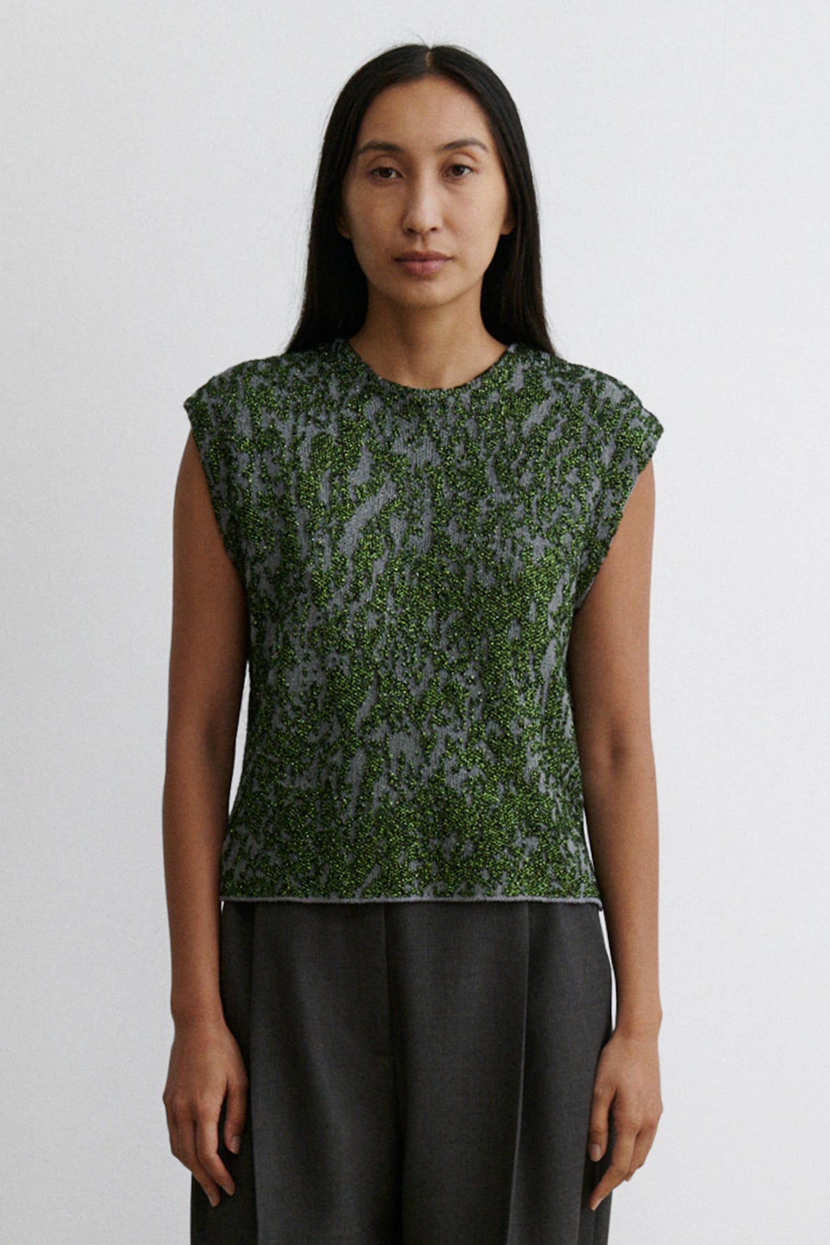 Brocca Vest Melon-Bronze - Rachel Comey