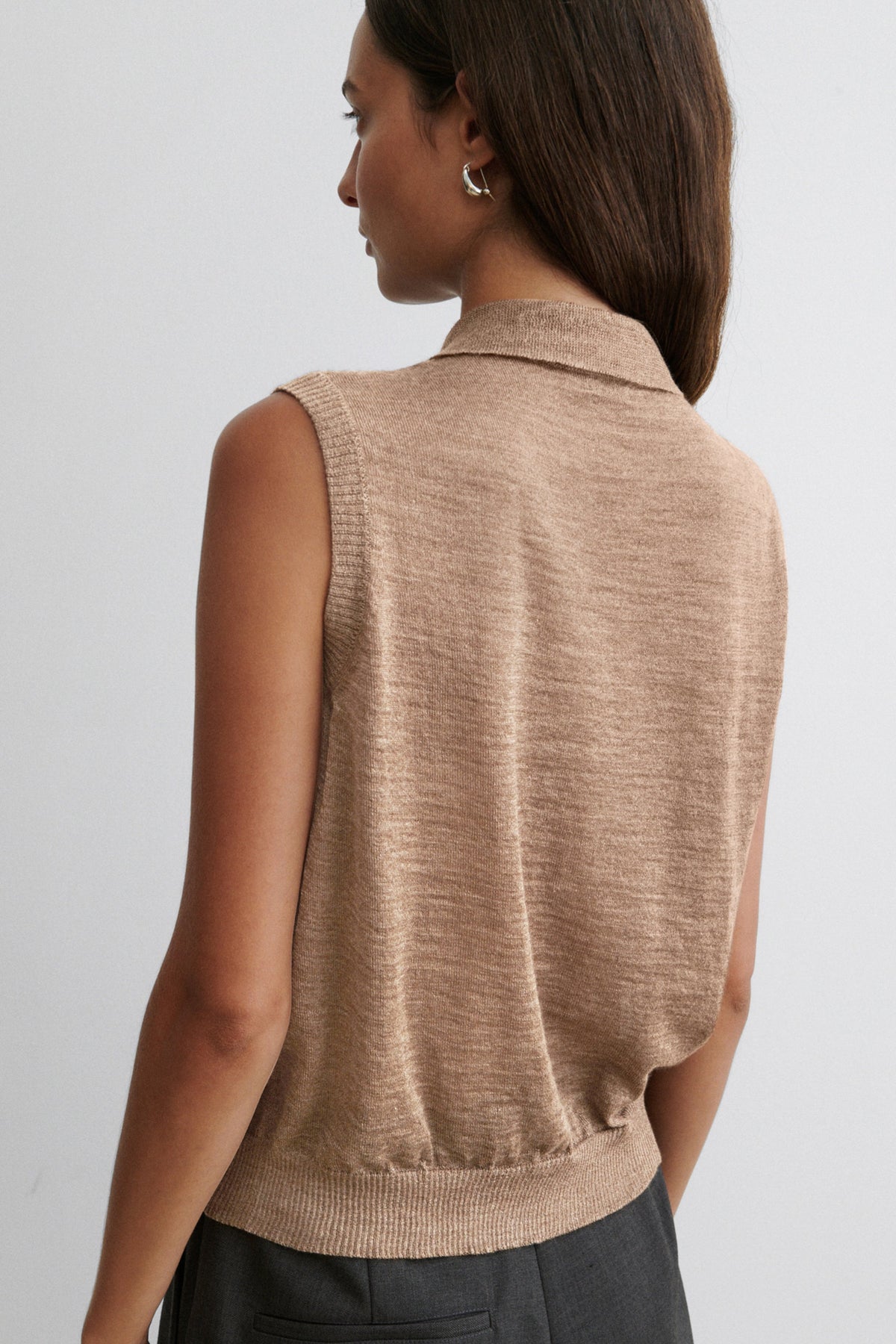 Pola Vest Brown - Rachel Comey