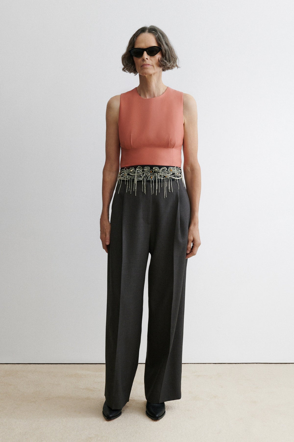 Darter Top Dark Blush - Rachel Comey