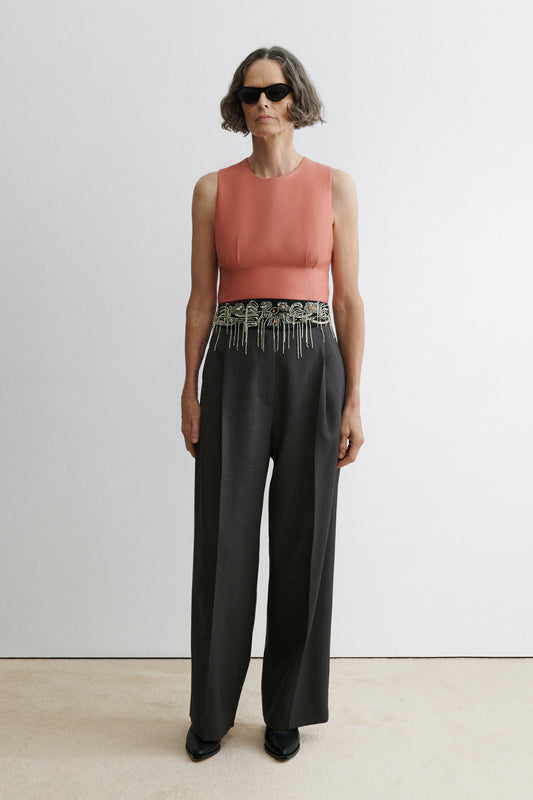 Darter Top Dark Blush - Rachel Comey