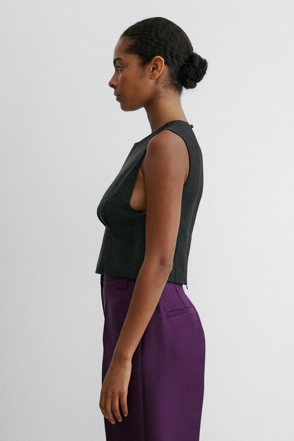 Darter Top Dark Blush - Rachel Comey