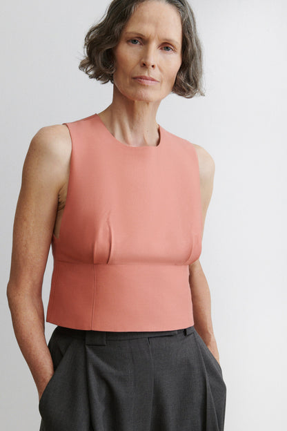 Darter Top Dark Blush - Rachel Comey