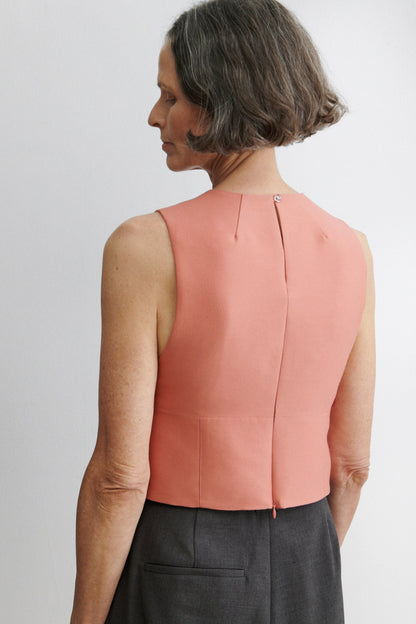 Darter Top Dark Blush - Rachel Comey