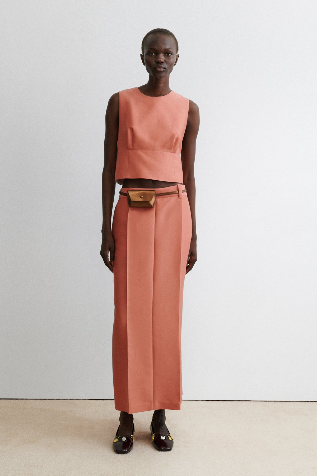 Darter Top Dark Blush - Rachel Comey
