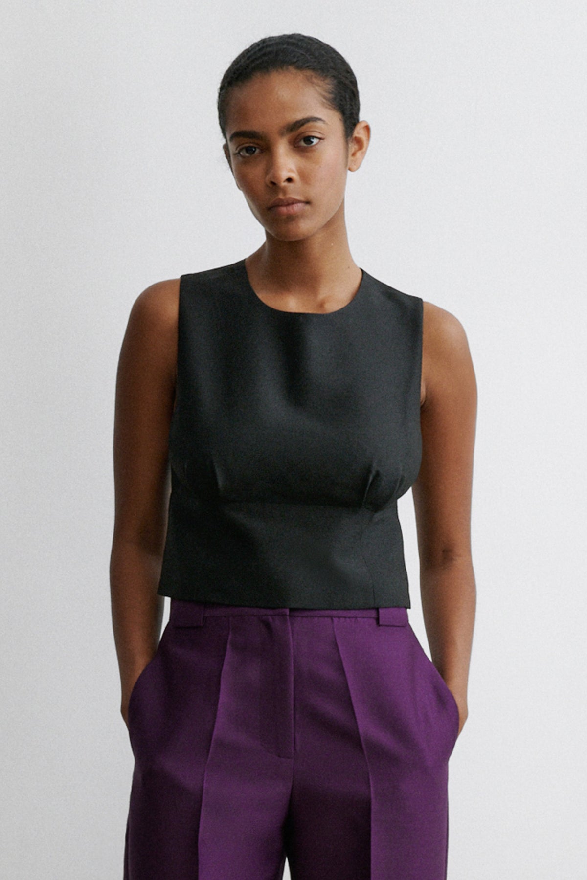 Darter Top Dark Blush - Rachel Comey