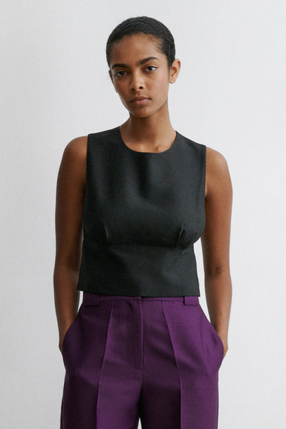 Darter Top Dark Blush - Rachel Comey