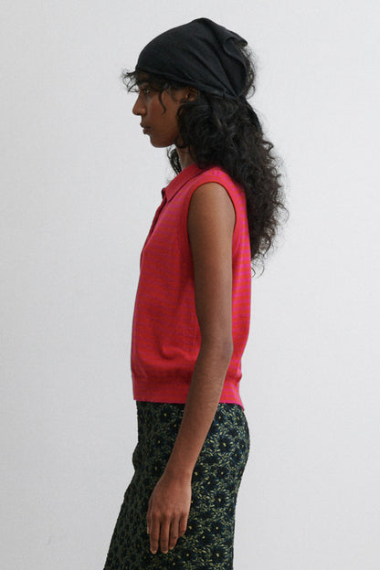 Pola Vest Sand-Brown - Rachel Comey