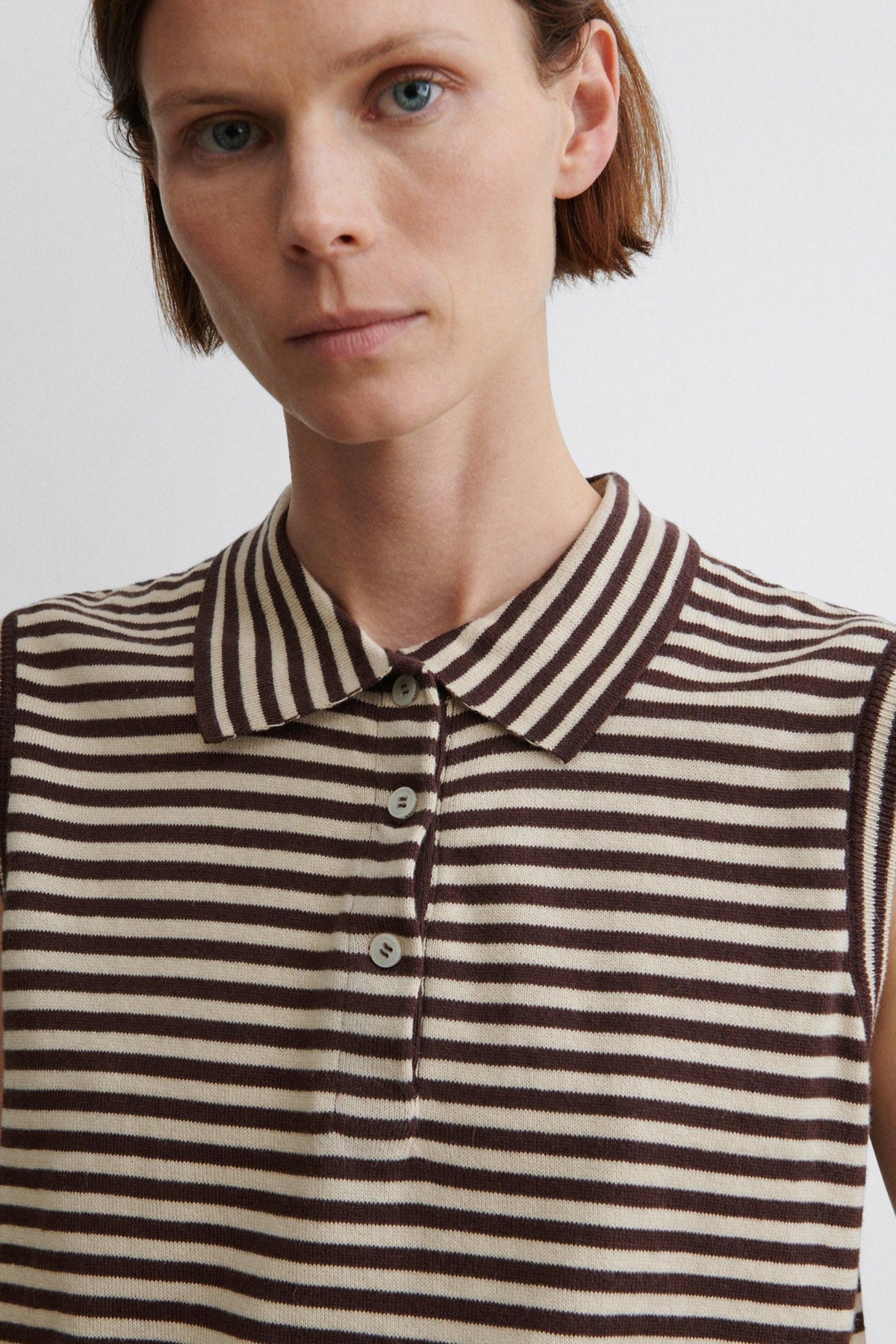 Pola Vest Sand-Brown - Rachel Comey
