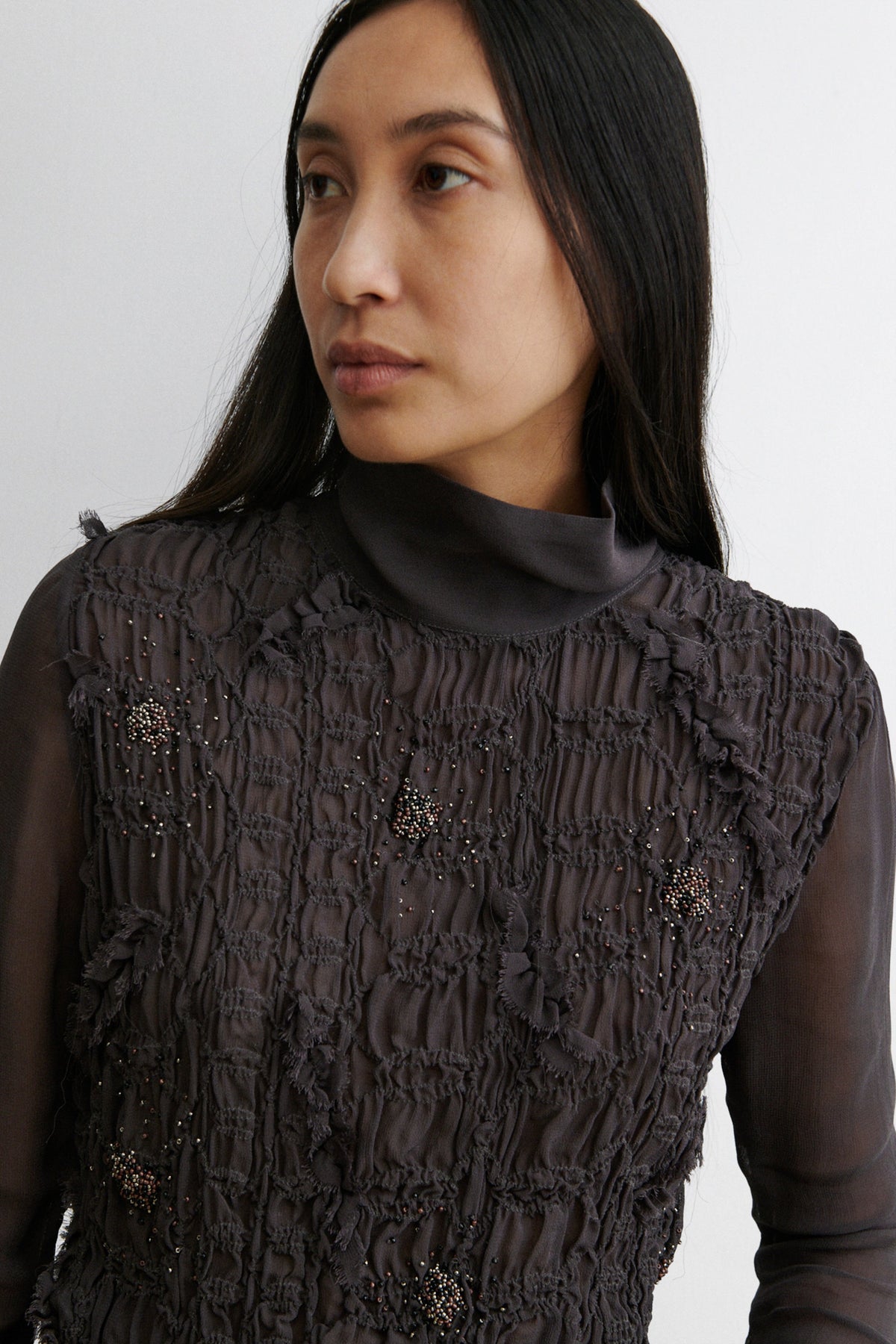 Recall Top Charcoal - Rachel Comey