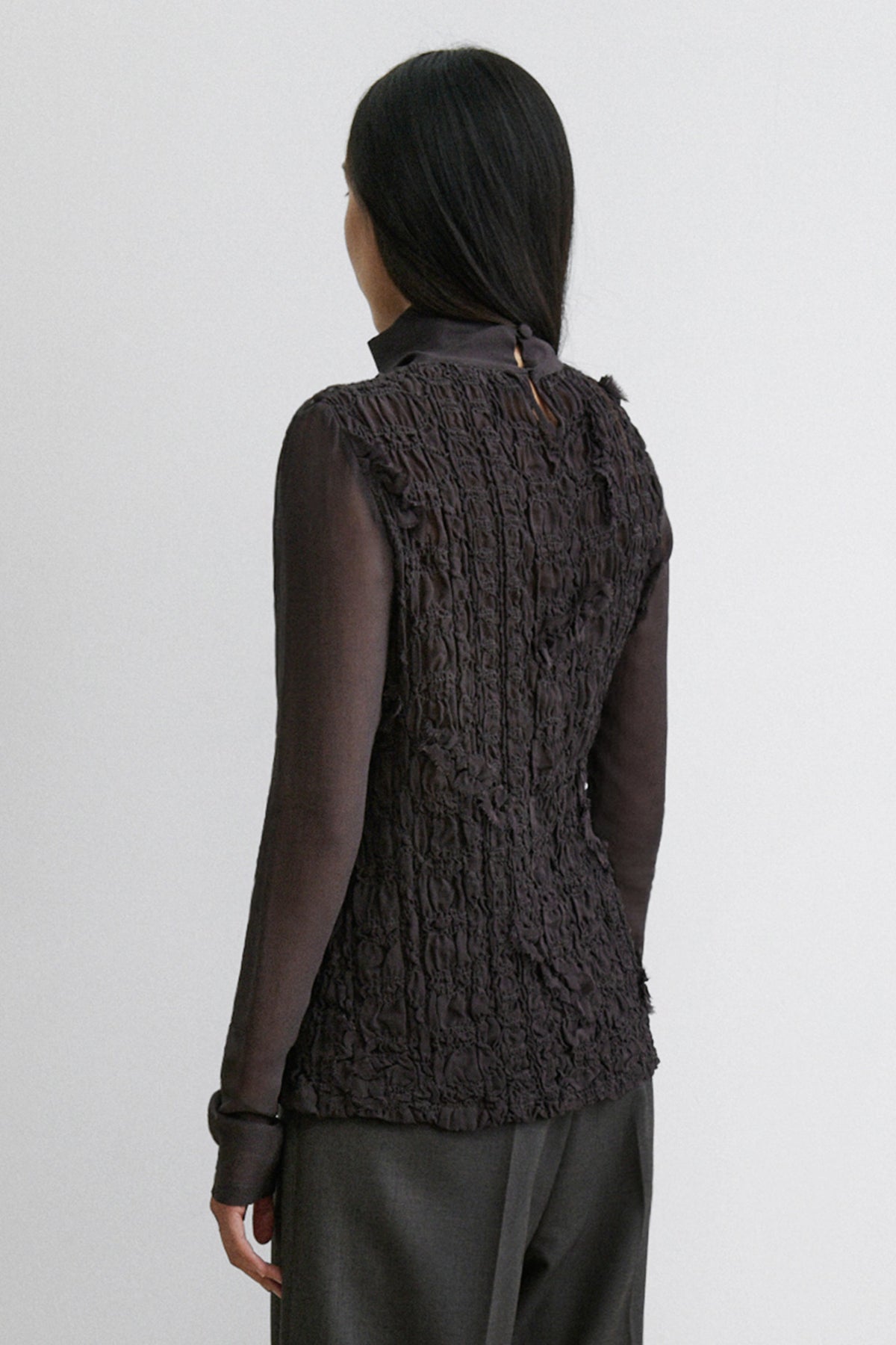 Recall Top Charcoal - Rachel Comey