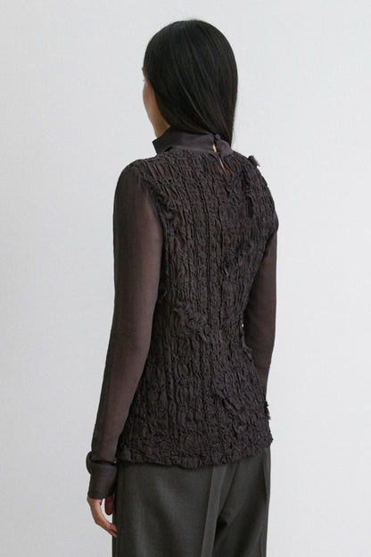 Recall Top Charcoal - Rachel Comey