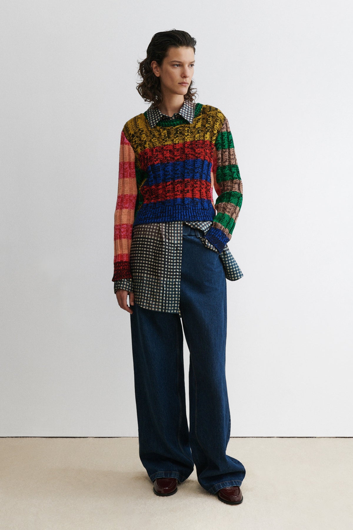 Muna Pullover Stripe Multi - Rachel Comey