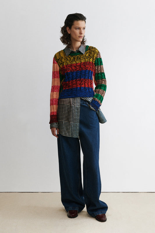 Muna Pullover Stripe Multi - Rachel Comey