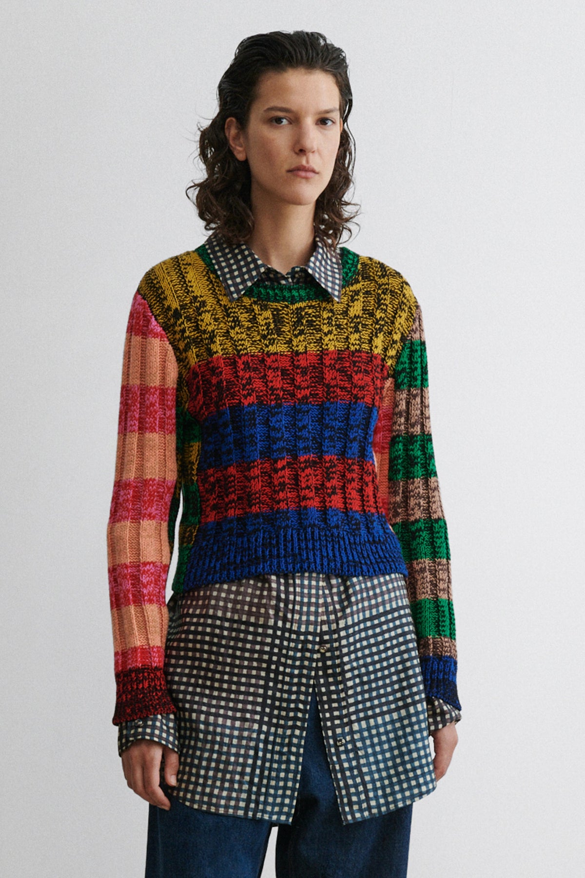 Muna Pullover Stripe Multi - Rachel Comey