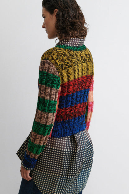Muna Pullover Stripe Multi - Rachel Comey
