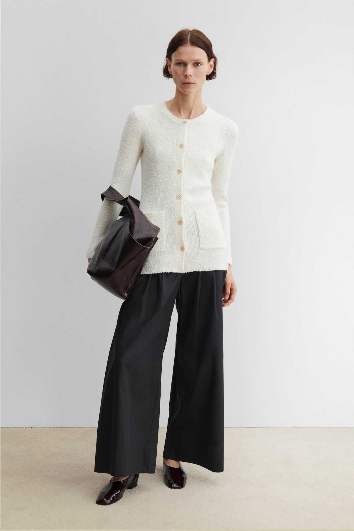 Nel Cardigan Cream - Rachel Comey