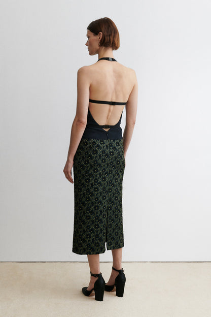 Tula Dress Forest - Rachel Comey