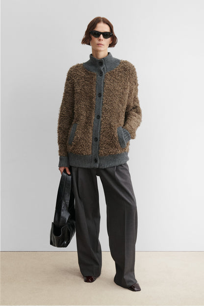 Kota Cardigan Oatmeal - Rachel Comey