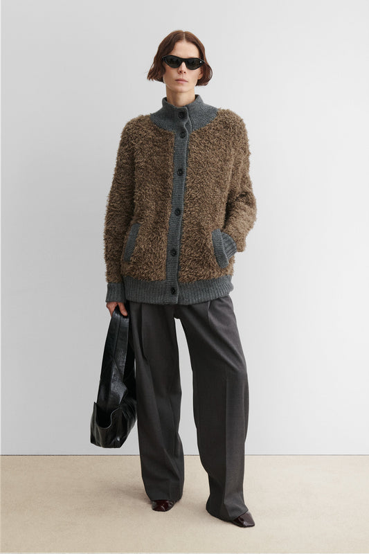 Kota Cardigan Oatmeal - Rachel Comey