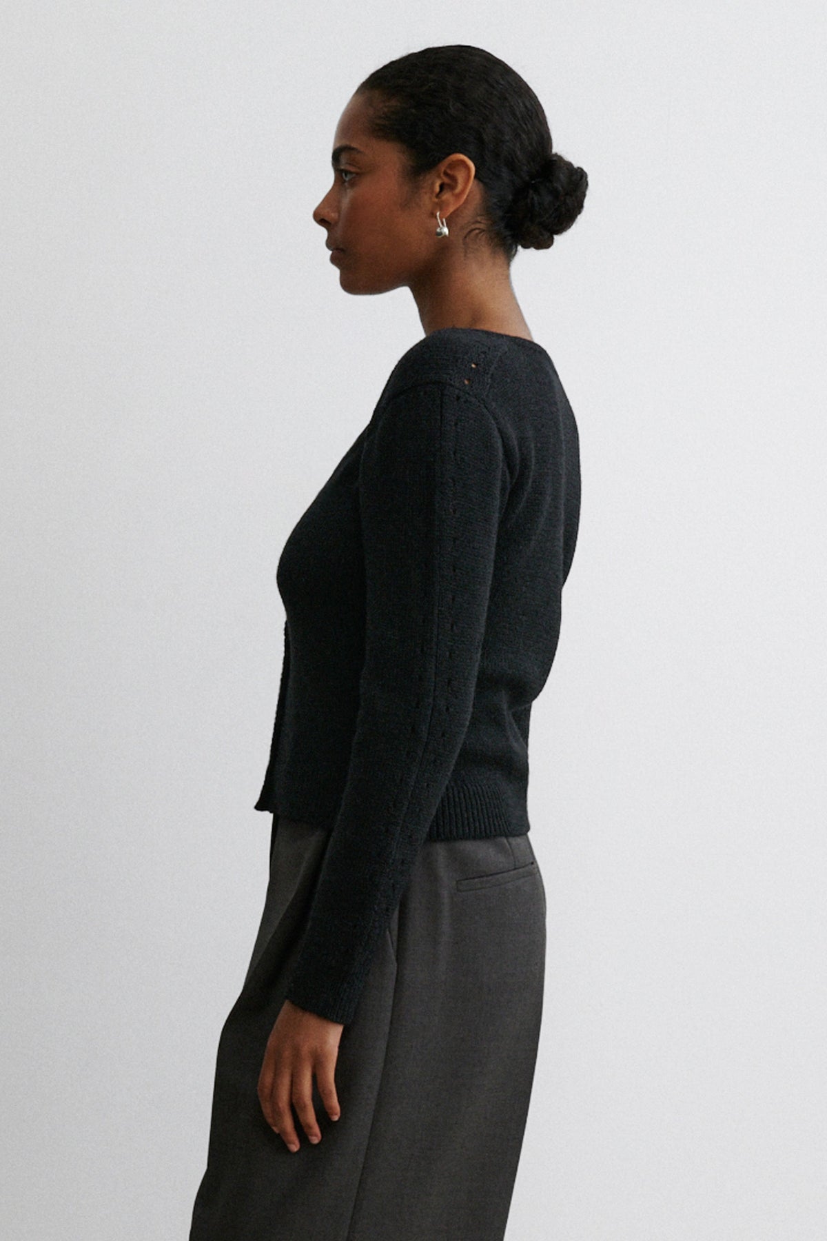 Etla Cardigan Black - Rachel Comey