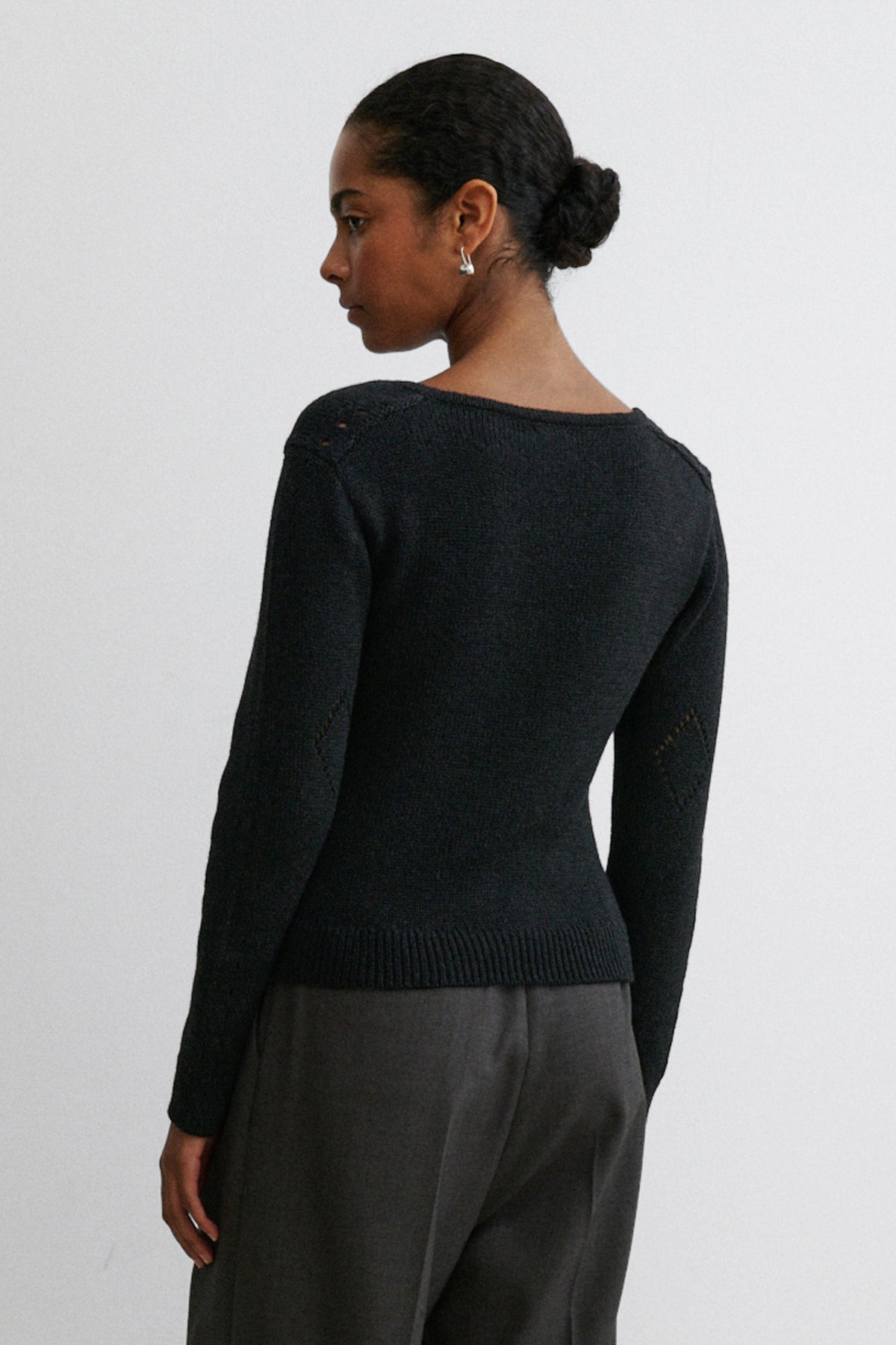 Etla Cardigan Black - Rachel Comey