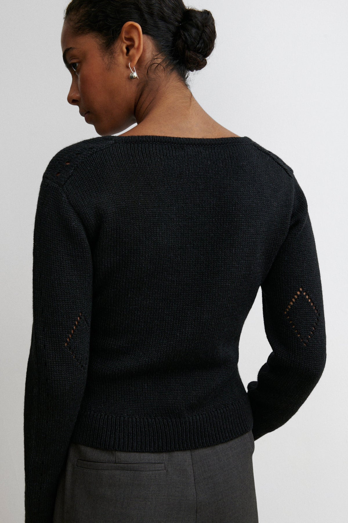Etla Cardigan Black - Rachel Comey