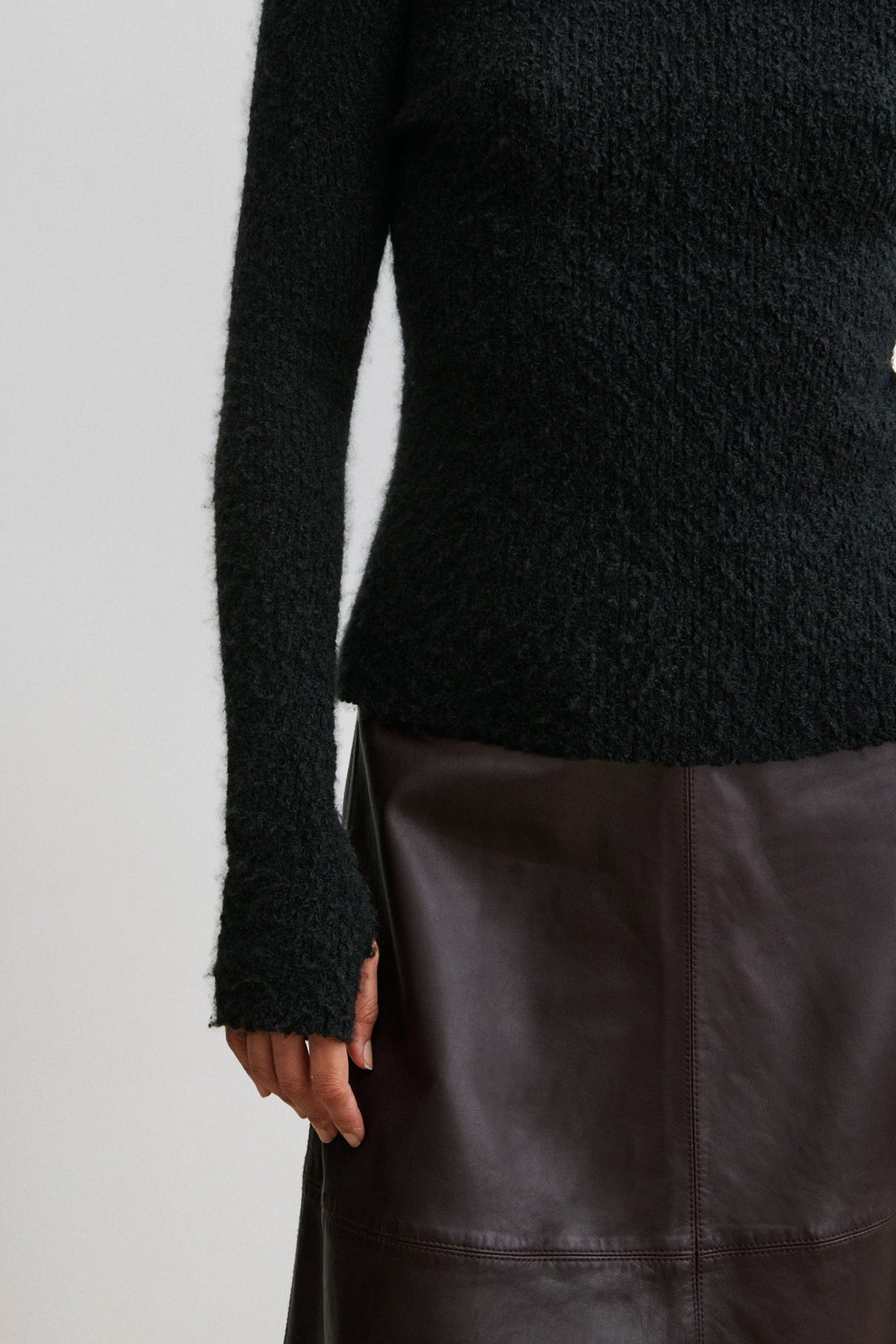 Breccia Turtleneck Black - Rachel Comey