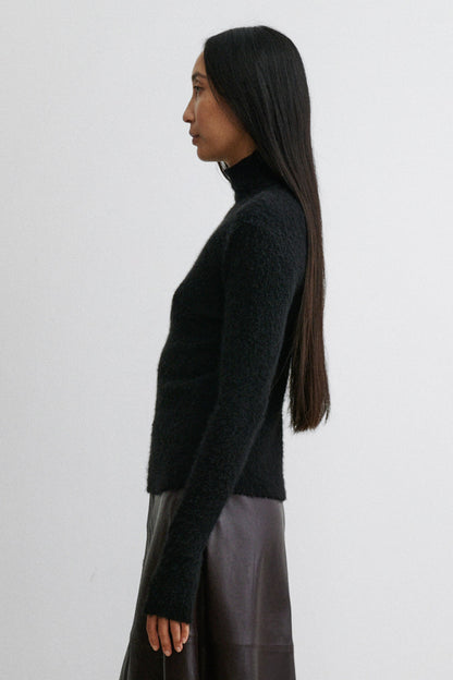Breccia Turtleneck Black - Rachel Comey