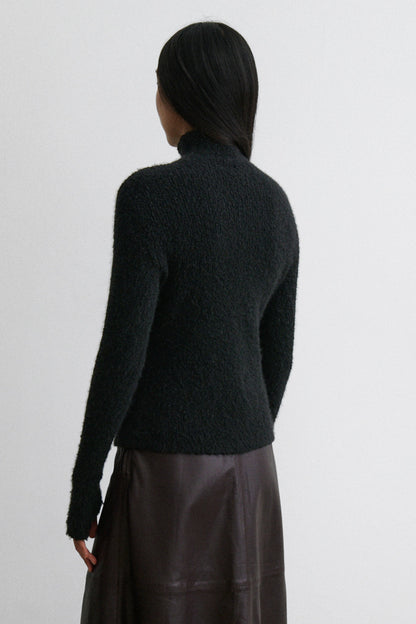 Breccia Turtleneck Black - Rachel Comey
