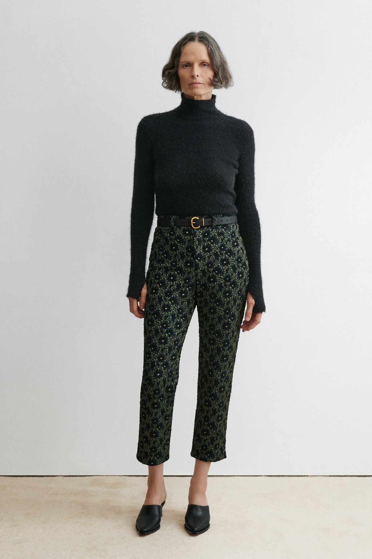 Breccia Turtleneck Black - Rachel Comey