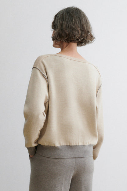 Dobrich Pullover Sand-Taupe - Rachel Comey