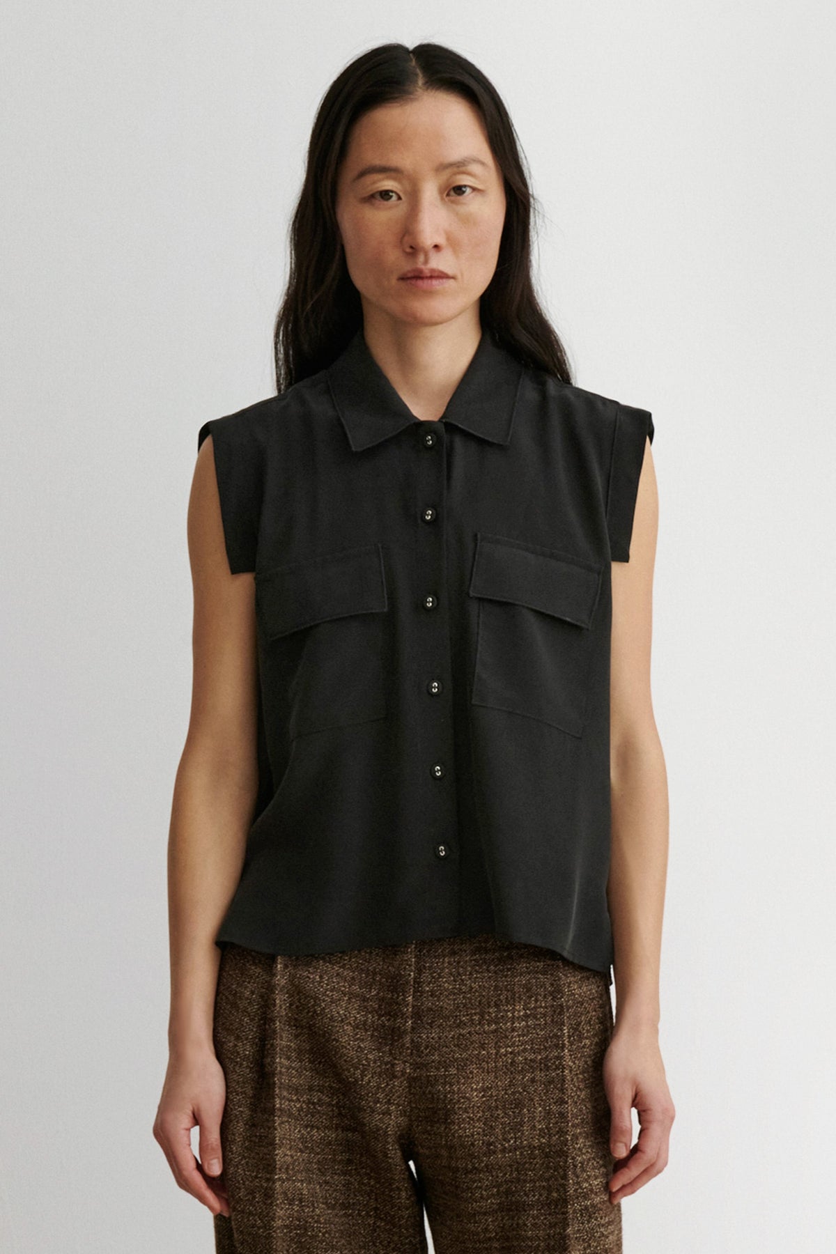 Brewster Top Black - Rachel Comey