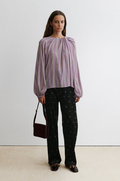 Anaya Top Lilac - Rachel Comey