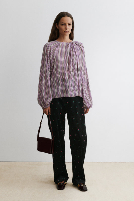 Anaya Top Lilac - Rachel Comey
