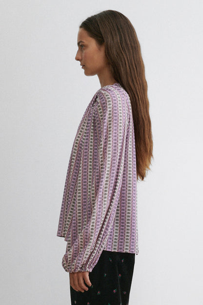 Anaya Top Lilac - Rachel Comey