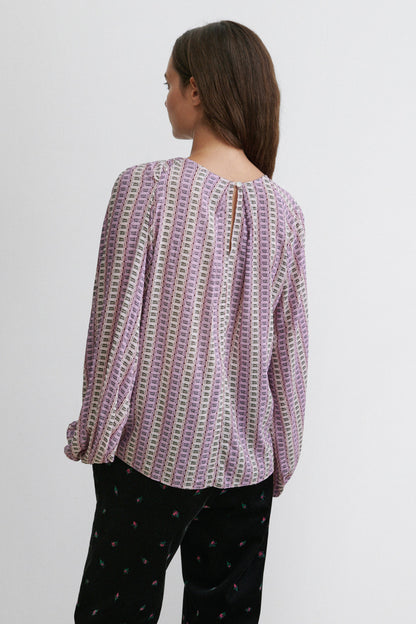 Anaya Top Lilac - Rachel Comey